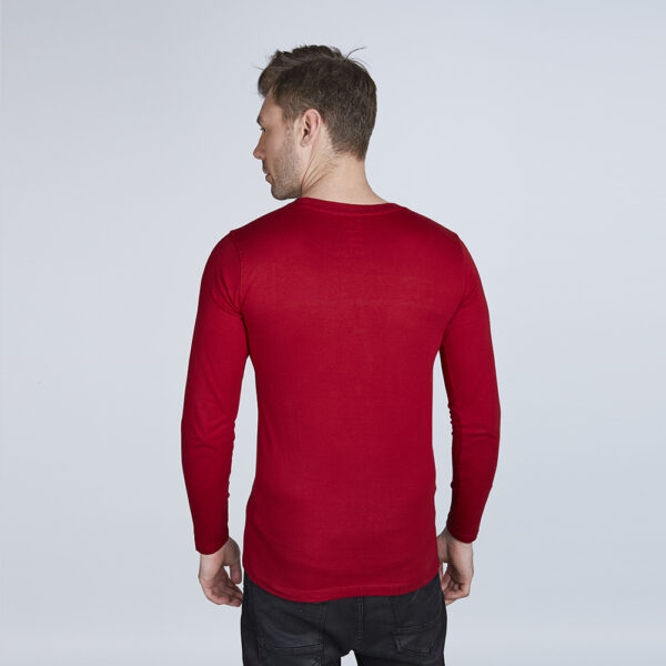 Men’s Full Sleeve Graphics Black & Red Designer T-Shirt