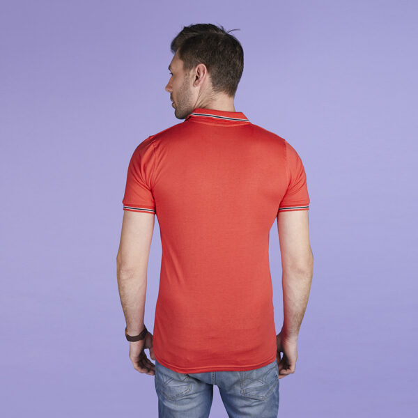 Men’s Half Sleeve Royal Typography Collar T-Shirt