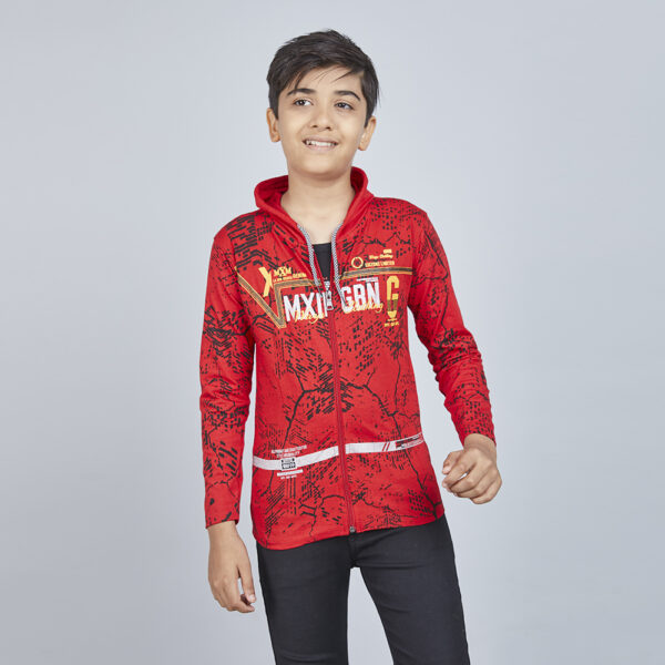 Era Boy’s Red Designer Hoodies