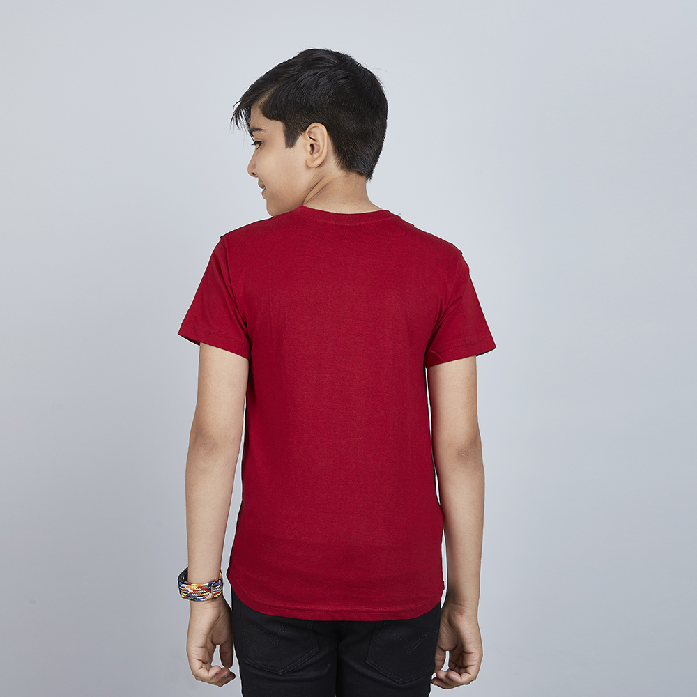 Boy’s Just Do It Designer Red T-Shirt
