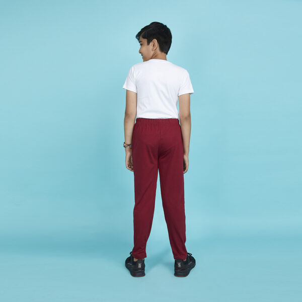 Era Boy’s Plain Red Track Pants