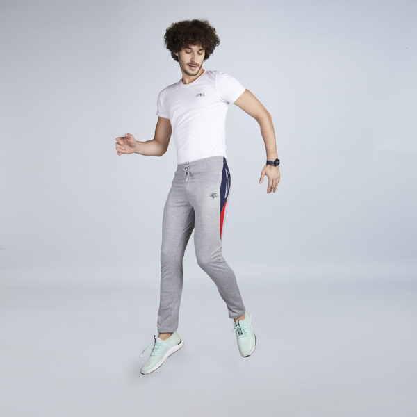 Shera Enjoy Men’s Red & Blue Striped Track Pants